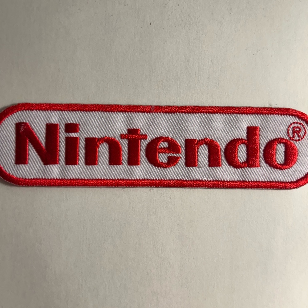 Nintendo embroidered Patch